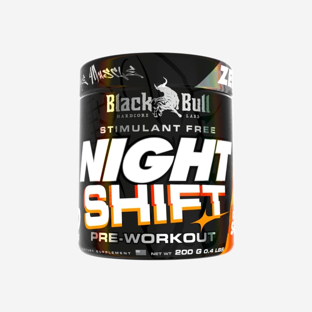 Black Bull Night Shift Pre-Workout 200g